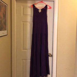 Pink Rose brand purple maxi dress!